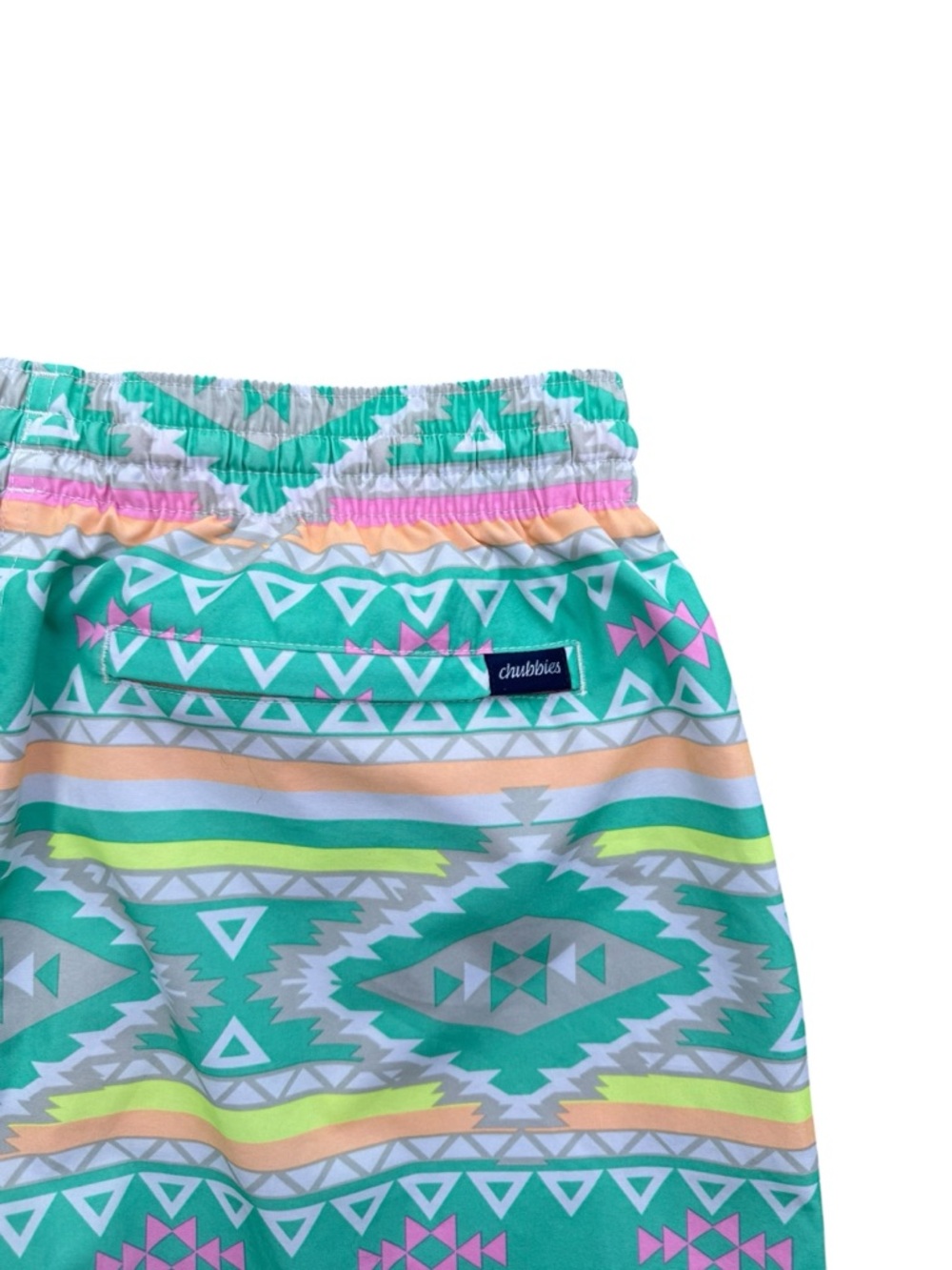 Chubbies Aztec Print Swim Trunks Size Large - Picture 4 of 6